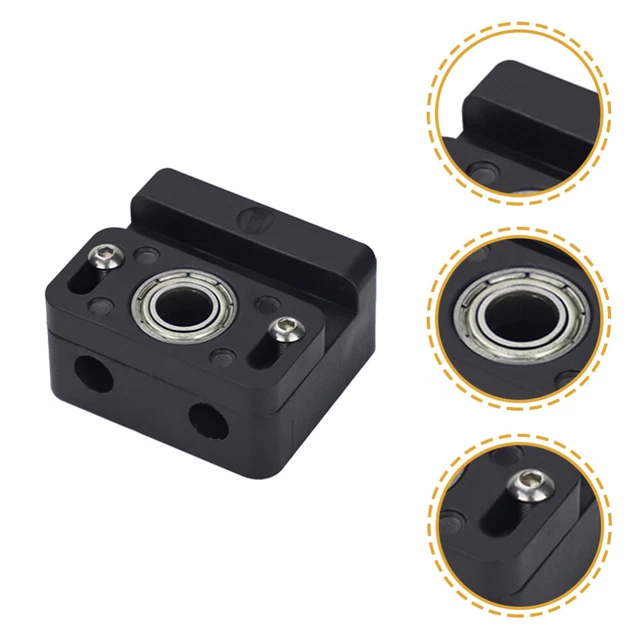 Accessori stampante 3d vite di piombo stampante fissaggio vite nero