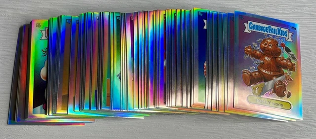 74) 2021 Topps Chrome Garbage Pail Kids REFRACTOR Lot ALL DIFF COMPLETE YOUR SET