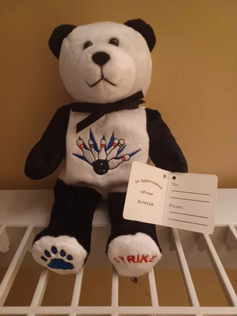 Teddy Bear Bowling Beary Thoughtful 9" Nwt Bowling League 6 Bears Total!!! 🐻