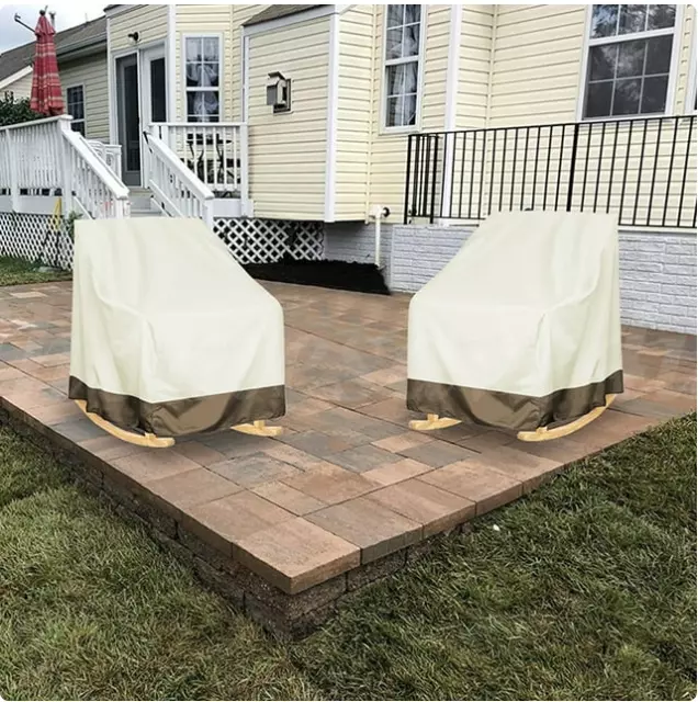 Waterproof Outdoor Patio Furniture Cover Garden Table Rocking Chair Protector