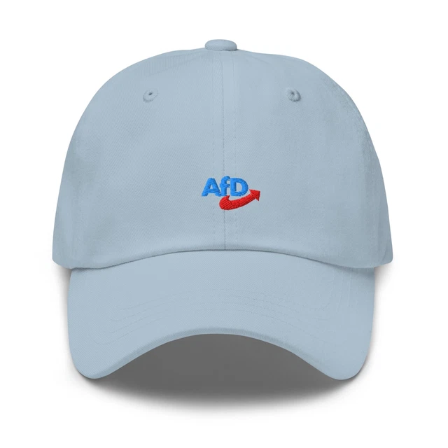 Casquette Baseball Brodée AfD (Alternative Für Deutschland) - Noire, Neuve Avec étiquettes, Taille Unique