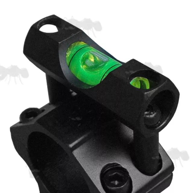 Rifle Scope Mount Bubble Spirit Level Fitting - 25mm OR 30mm ANTI CANT 25.4mm