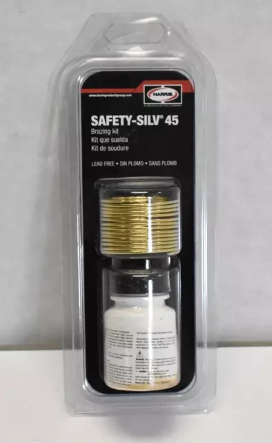 Harris Safety-Silv 45 Brazing Kit 45KPOP Cadmium Free Lead Free