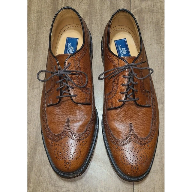 Stafford wingtip shoes deals