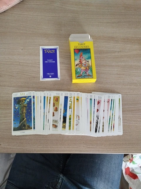 Jeu de tarot - Tarot Golden Visconti - 22 Cartes - Or chaud