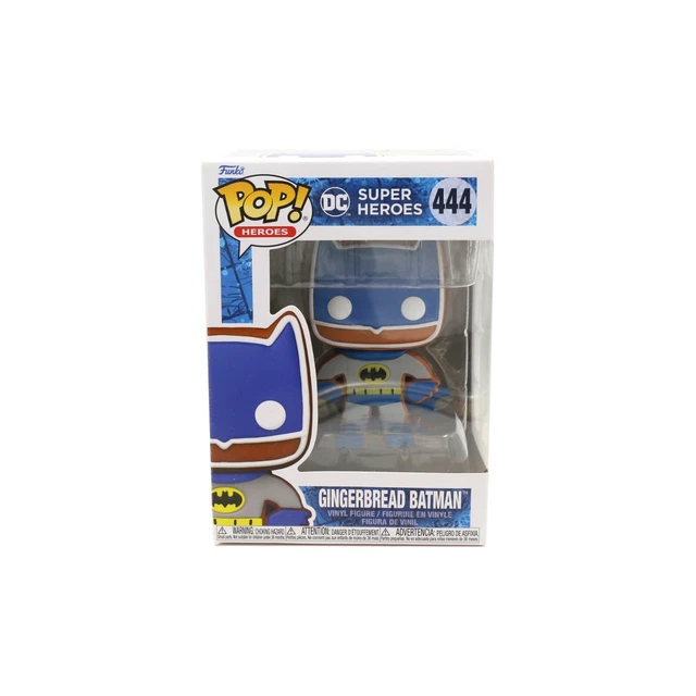 Funko Pop! Dc Super Heroes Holiday #444 Gingerbread Batman - Brand New In Box