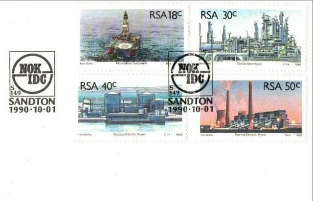 South Africa RSA 1990 Industrial Development Large Cover Sandton SHS NOK IDC 2