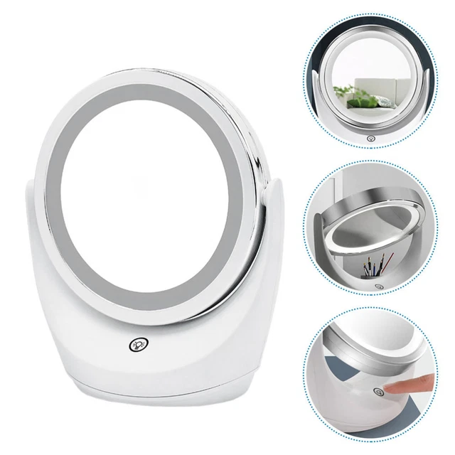 LED Badezimmerspiegel 24x32 Zoll – Mit 3 Farblichtmodi, Wandmontiert, Make-up-Licht, Intelligente Steuerung