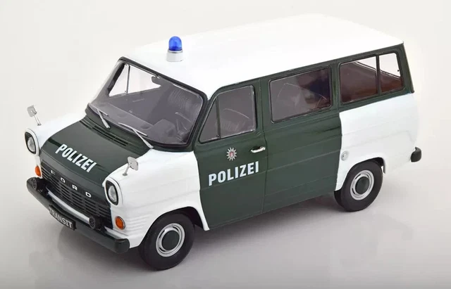 FORD TRANSIT MK1 MINIBUS pompiers allemands 1965 au 1/18 de KK-Scale