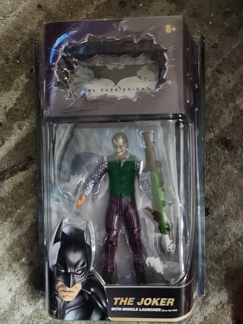 Batman The Dark Knight Movie Masters Figure Joker with Missile Launcher