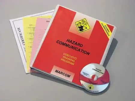 MARCOM V0001709EO Training DVD,Hazard Communication