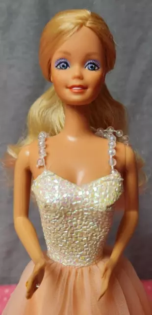 1984 Peaches and Cream Barbie Doll- #7926- Original Dress- TLC