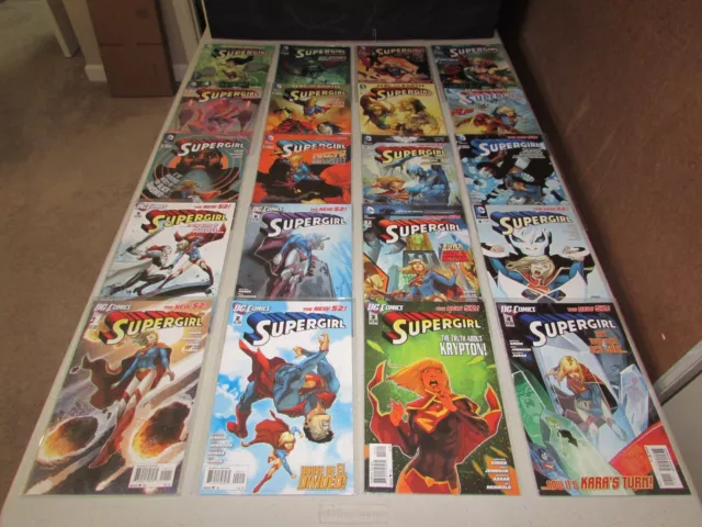 THE NEW 52 SUPERGIRL  #1 - 40  (Compete Series)