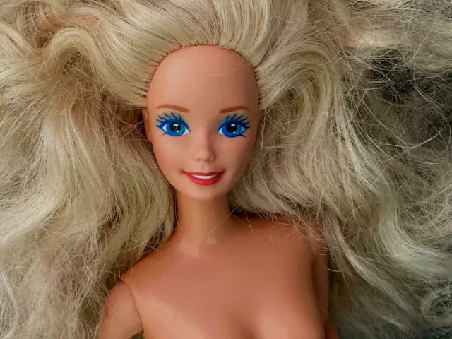 BARBIE VINTAGE POUPEE Mannequin Barbie Doll Superstar Annees 80
