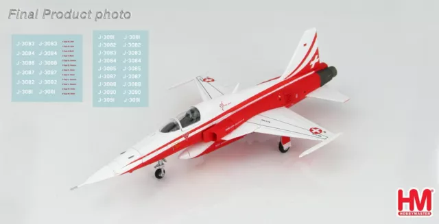 Northrop F-5E Tiger II Patrouille Suisse Swiss Air Force 2021 Hobbymaster HA3361