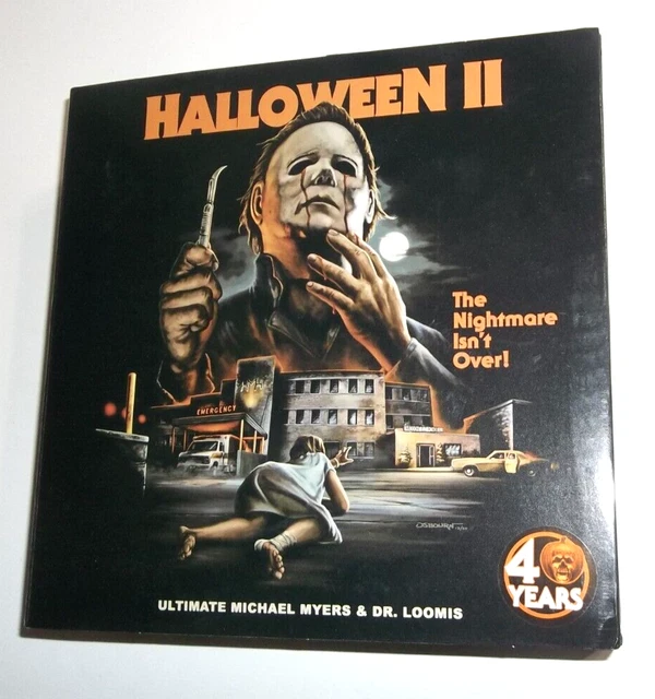 Neca Halloween 2 Ultimate Michael Myers & Dr Loomis Action Figure 2 Pack, NEW