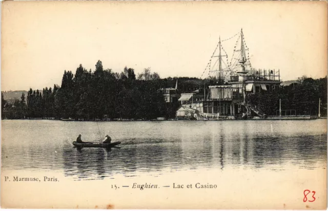 CPA Enghien les Bains Lac et Casino FRANCE (1308472)