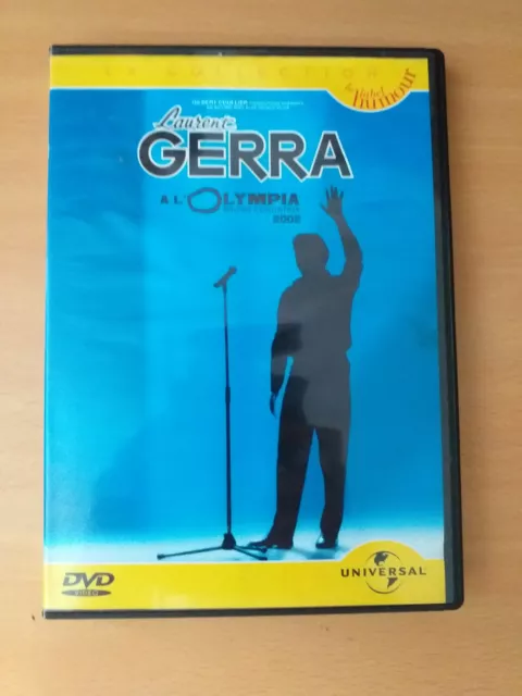 DVD du spectacle dvd Laurent Gerra à l'olympia 2002