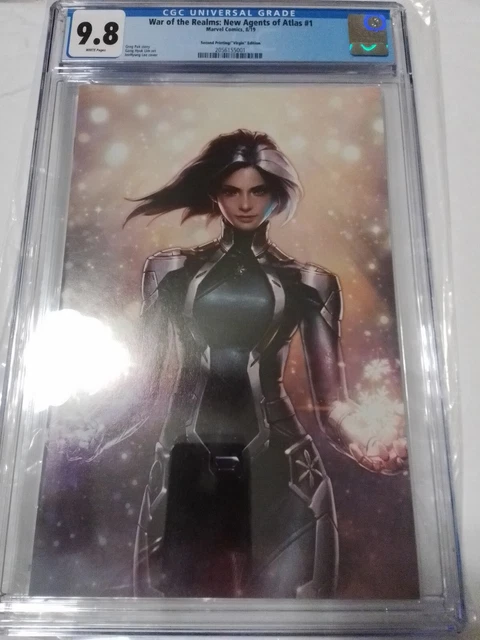 War of the Realms New Agents of Atlas #1 CGC 9.8 - 2nd Print - Virgin Incentive