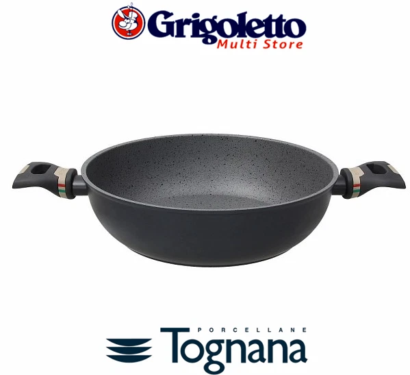 Pescera Tognana Italika Premium 36x25 Cm - Alluminio Forgiato Antiaderente Per Induzione