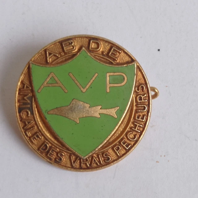 Pin's vintage 1957 pour permis de pêche en Pennsylvanie