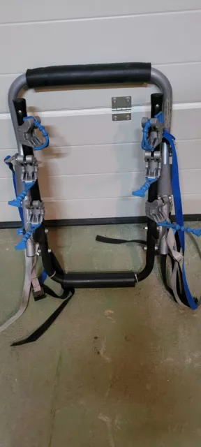 PORTE VELOS (2 à 3 vélos) sur hayon  DECATHLON COULEUR BLEU