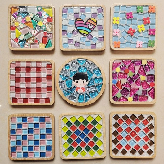 Resin Molds Mosaic Silicone Epoxy Resin Molds For Cup 2023 Box G2Y2