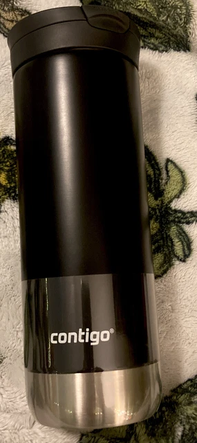 Travel Mug Contigo Leak proof Lid Stainless Steel Thermos 20oz Coffee cup NEW!