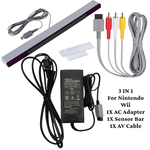 thumbnail image 2 of 30ft Braided Cable For Wii & Wii U Systems Wii Sensor Cable 2 of 9