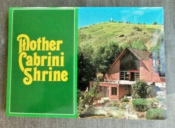 Vintage Mother Cabrini Shrine Fold Out Postcards 14 color views
