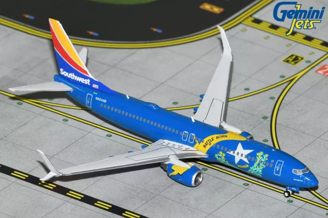 Southwest Airlines 737-800 Nevada One Gemini Jets GJSWA2246 Scale 1:400 IN STOCK