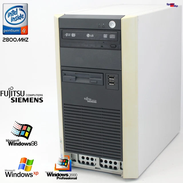 FUJITSU SIEMENS RETRO look Computer Monitor Built in Speakers EUR 23,18 - FR