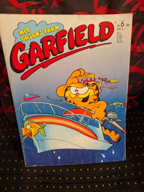 Buch / Garfield Nr.6 / 1988 / mit orsons Farm