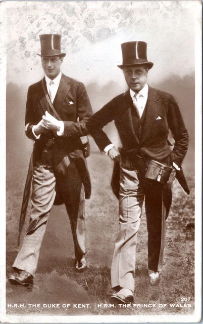 RPPC EDOARDO VIII Principe di Galles, Duca di Kent 1934