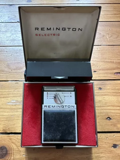 remington selectric rasierer 60s  vintage west germany antik rar design