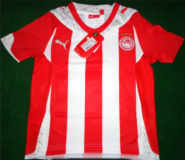 OLYMPIAKOS PIRÄUS Trikot Jersey Puma Kinder/Kids + NEU + Thrylos Karaiskakis