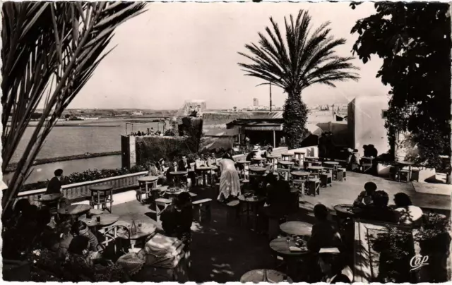 CPA AK MAROC RABAT - Café maure des Oudaias (92889)
