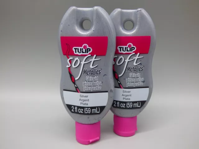 2x Tulip Colour Shot Fabric Spray Paint 3oz 103.5ml Neon Green 34297 ink dye