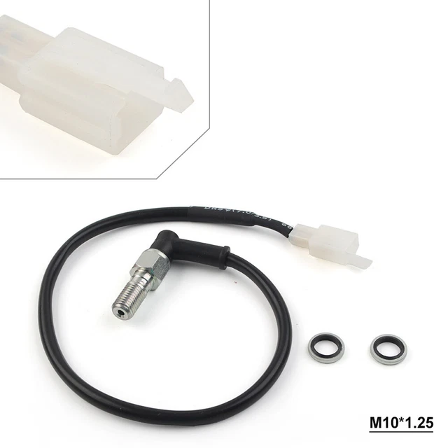 Motorcycle Hydraulic Brake Light Switch Bolt M10 1MM ATV
