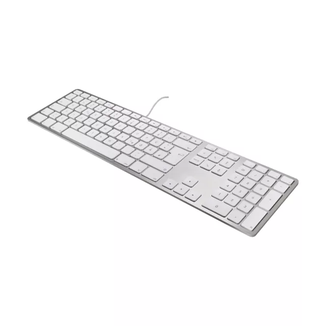 Matias erweiterte Aluminium USB Tastatur DE mit Ziffernblock für iMacs/MacBooks