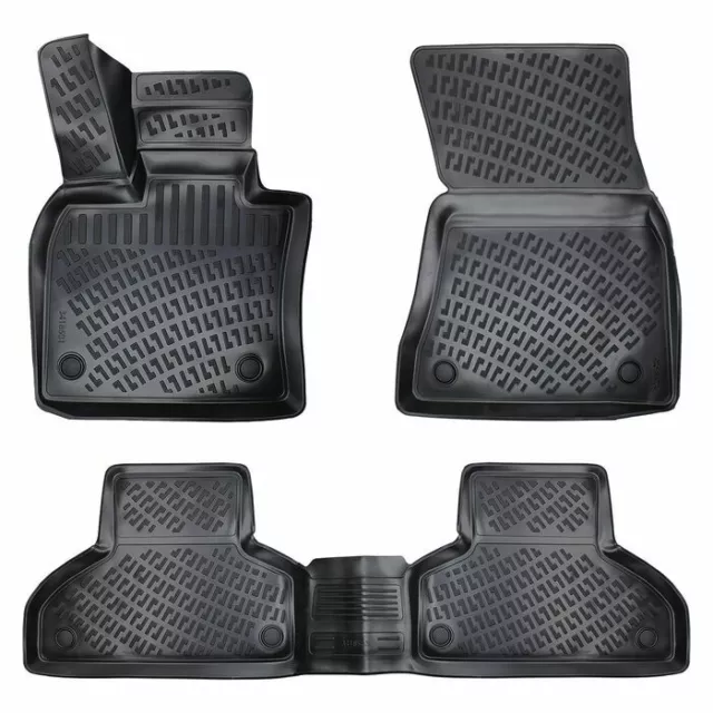 Set Tapis 3D Bmw X5 F15 2013-2018 Caoutchouc Sur Mesure Neuf Sm