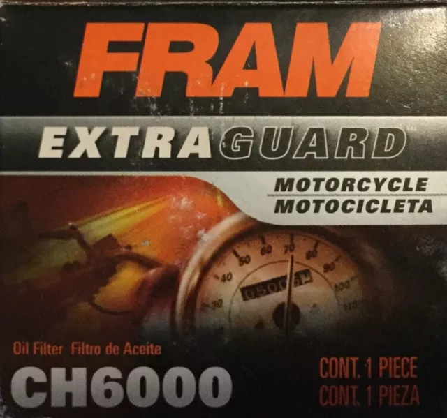 For Motorcycle, ATV, Motocross Bike & Snowmobile Engine Oil Filter FRAM CH6000