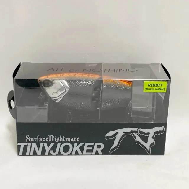TINY JOKER RIBBIT Crack Work Orange Fishing Lure Swimbait Rare DRT