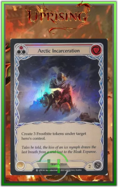 Arctic Incarceration Red Rainbow Foil - FAB:Uprising - UPR144 - Carte Anglaise