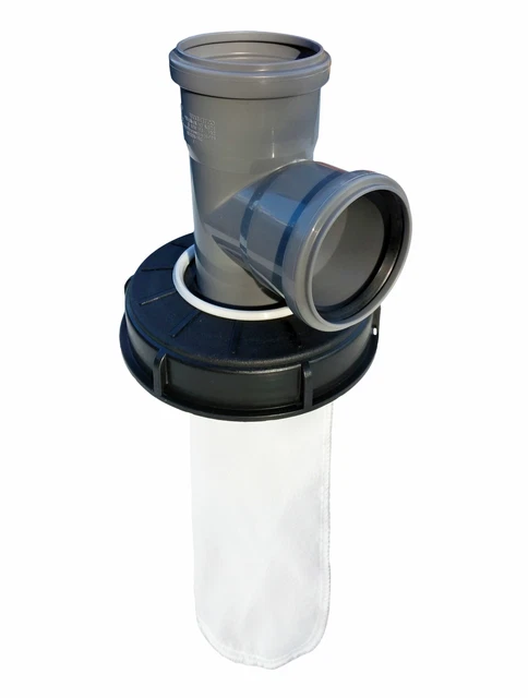 FN-Technik Coperchio Filtro Per IBC DN 150 Con Feltro 100μm Per Acqua Piovana - 2