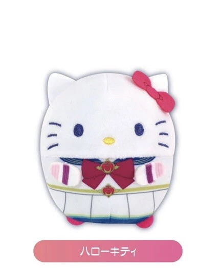 SAILOR MOON ETERNAL x Sanrio Plushie Fuwakororin Hello Kitty Mascot ...