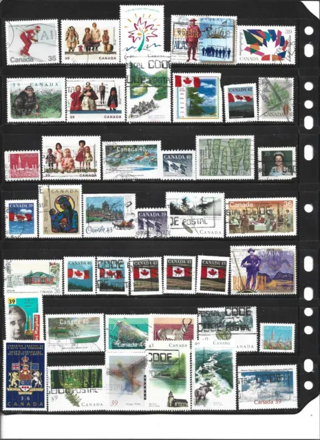 Canada Used .35 To .43 Stamps (Ss307)