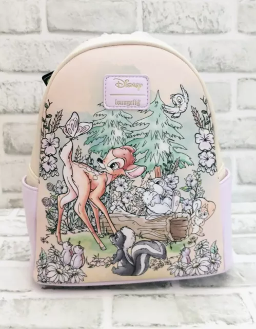 Disney Loungefly Mini Backpack Bambi NEW