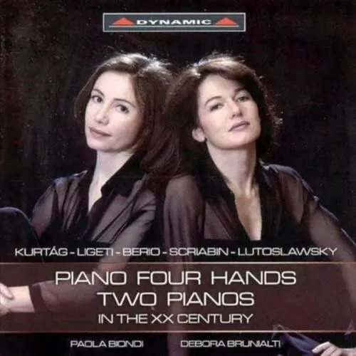 Piano Four Hands Two Pianos in the XX Century BRAND NEW SEALED MUSIC ALBUM CD