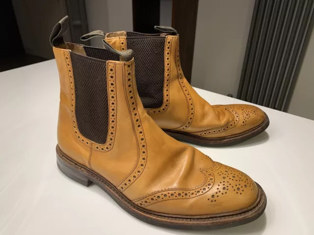 Loake brogue chelsea boots deals